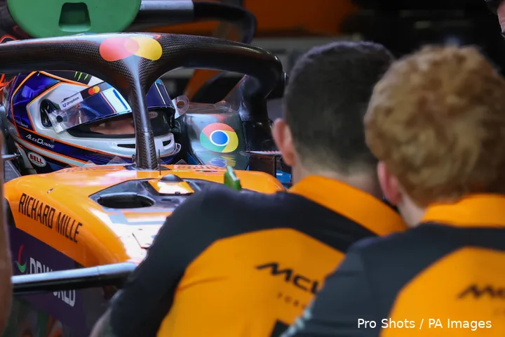 alex dunne mclaren oostenrijk f1