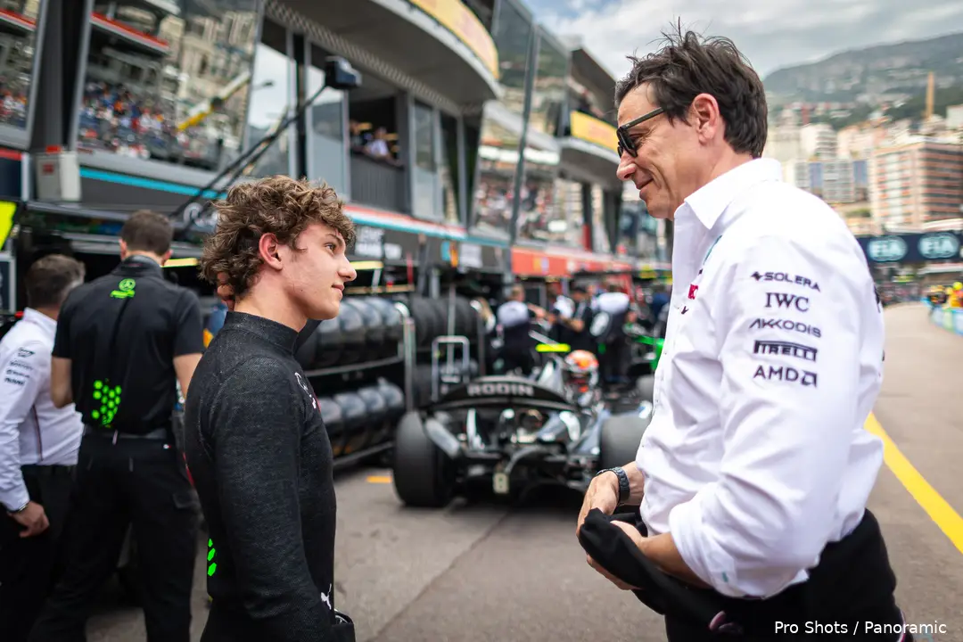 andrea kimi antonelli formule 2 2024 toto wolff