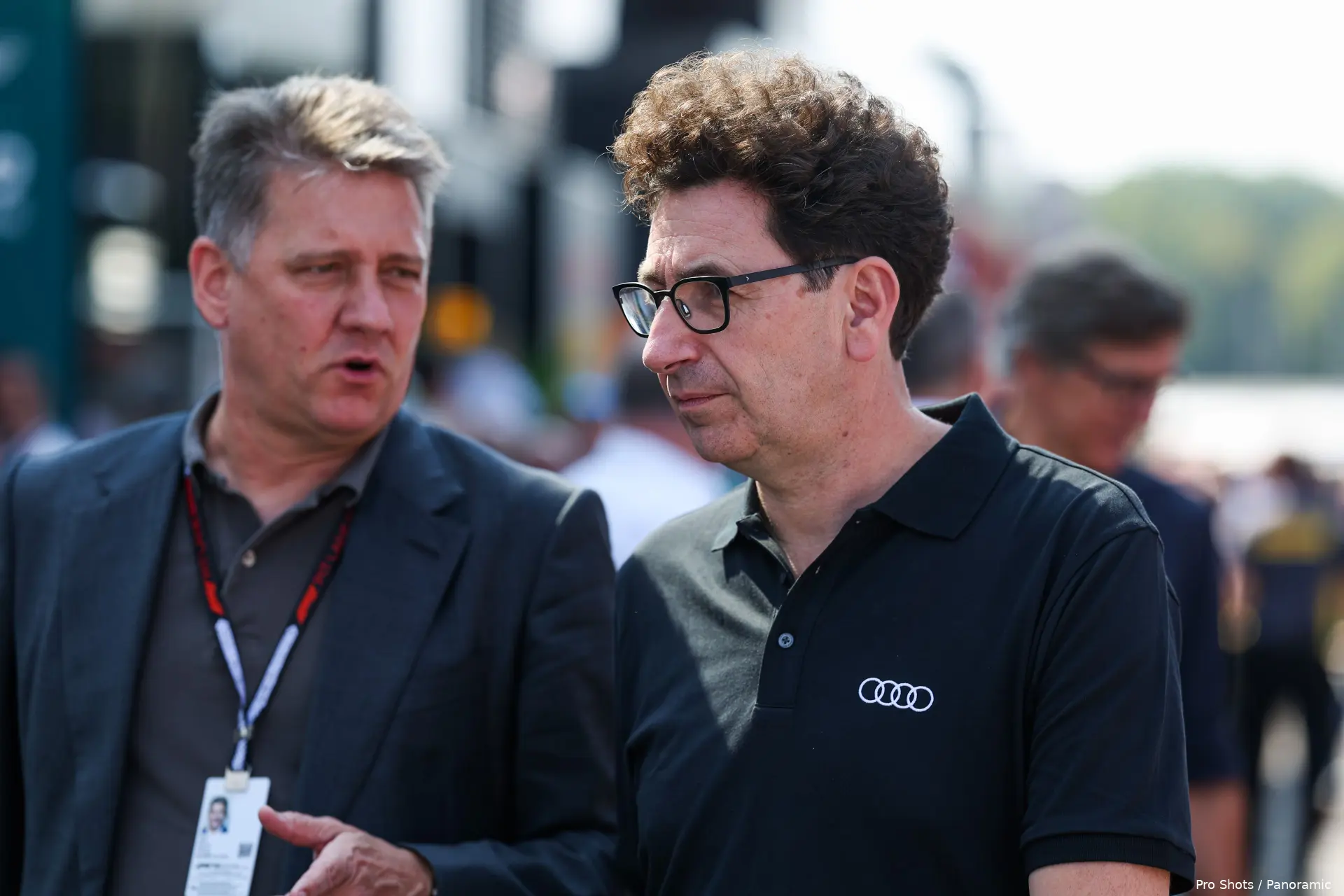 audi ceo gernot dollner mattia binotto 2024