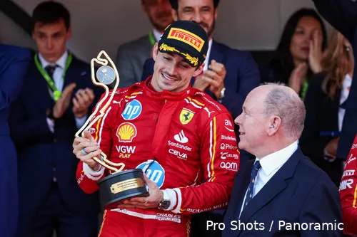 charles leclerc monaco win ferrari 2024 win