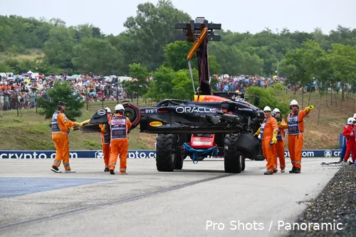 <i>Onder het budgetplafond kunnen teams bij crashes niet </i>simpelweg <i>veel meer geld uitgeven.</i>