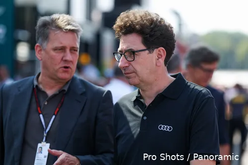 audi ceo gernot dollner mattia binotto 2024