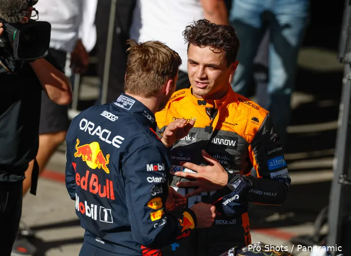lando norris max verstappen 2023