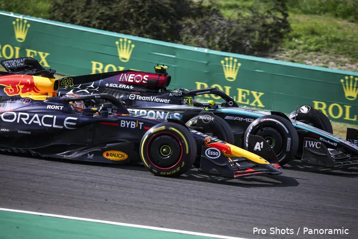 max verstappen lewis hamilton hongarije 2024