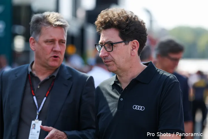 audi ceo gernot dollner mattia binotto 2024