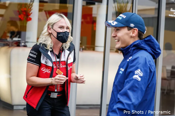 ruth buscombe 2021 george russell