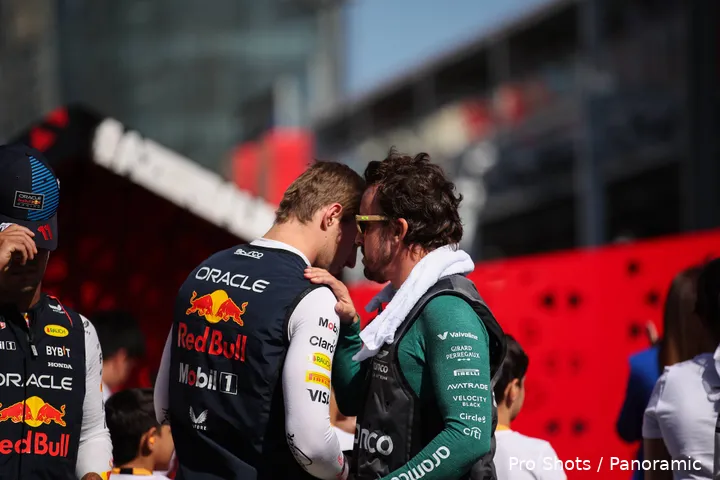 fernando alonso max verstappen azerbeidzjan 2024