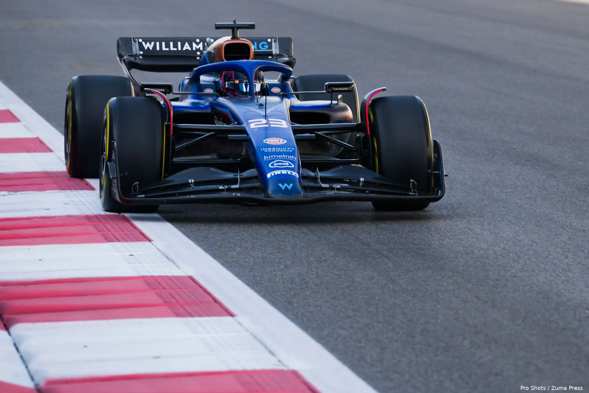 alexander albon williams 2023 abu dhabi