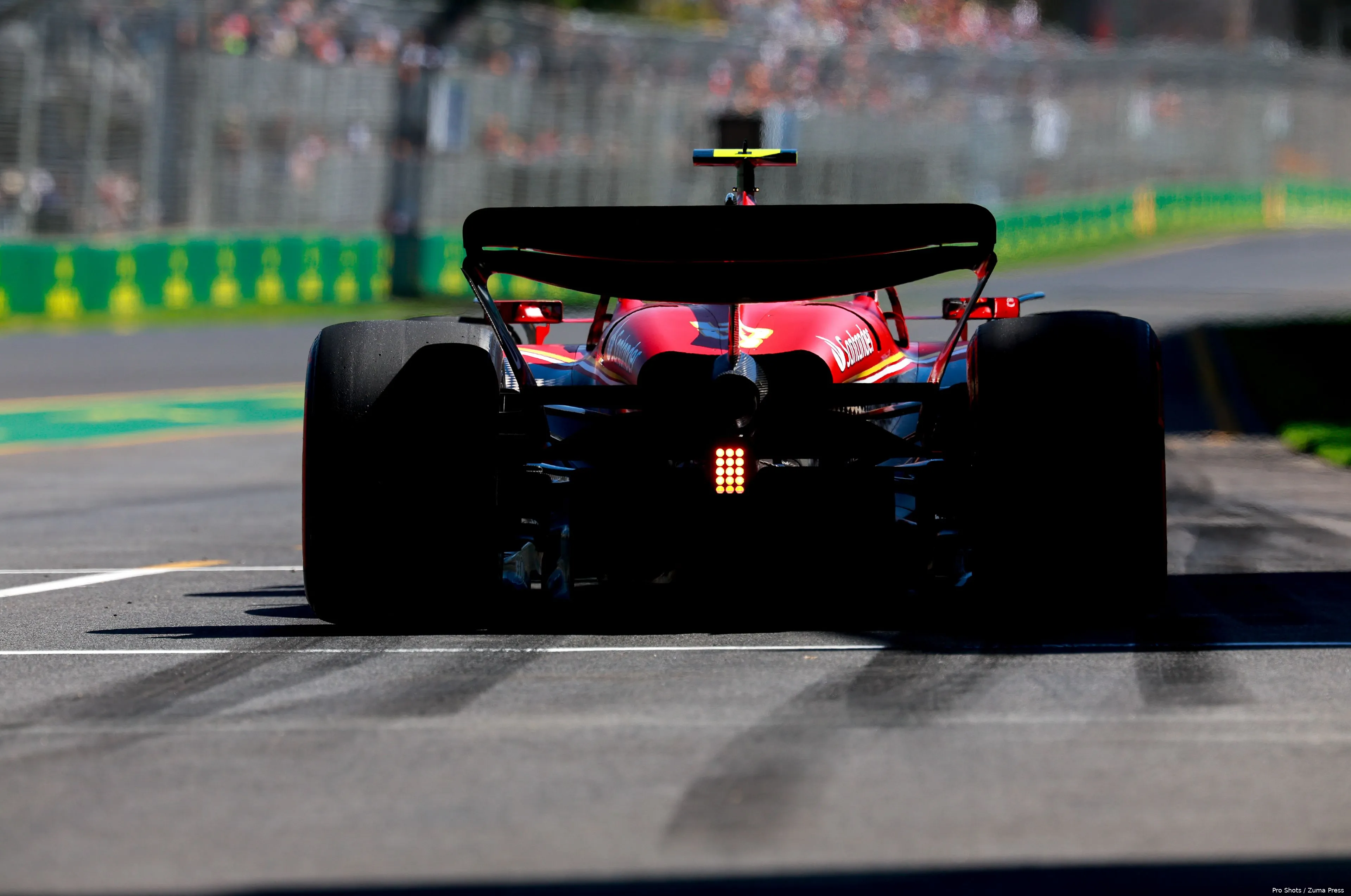 sainz leclerc achtervleugel ferrari australie