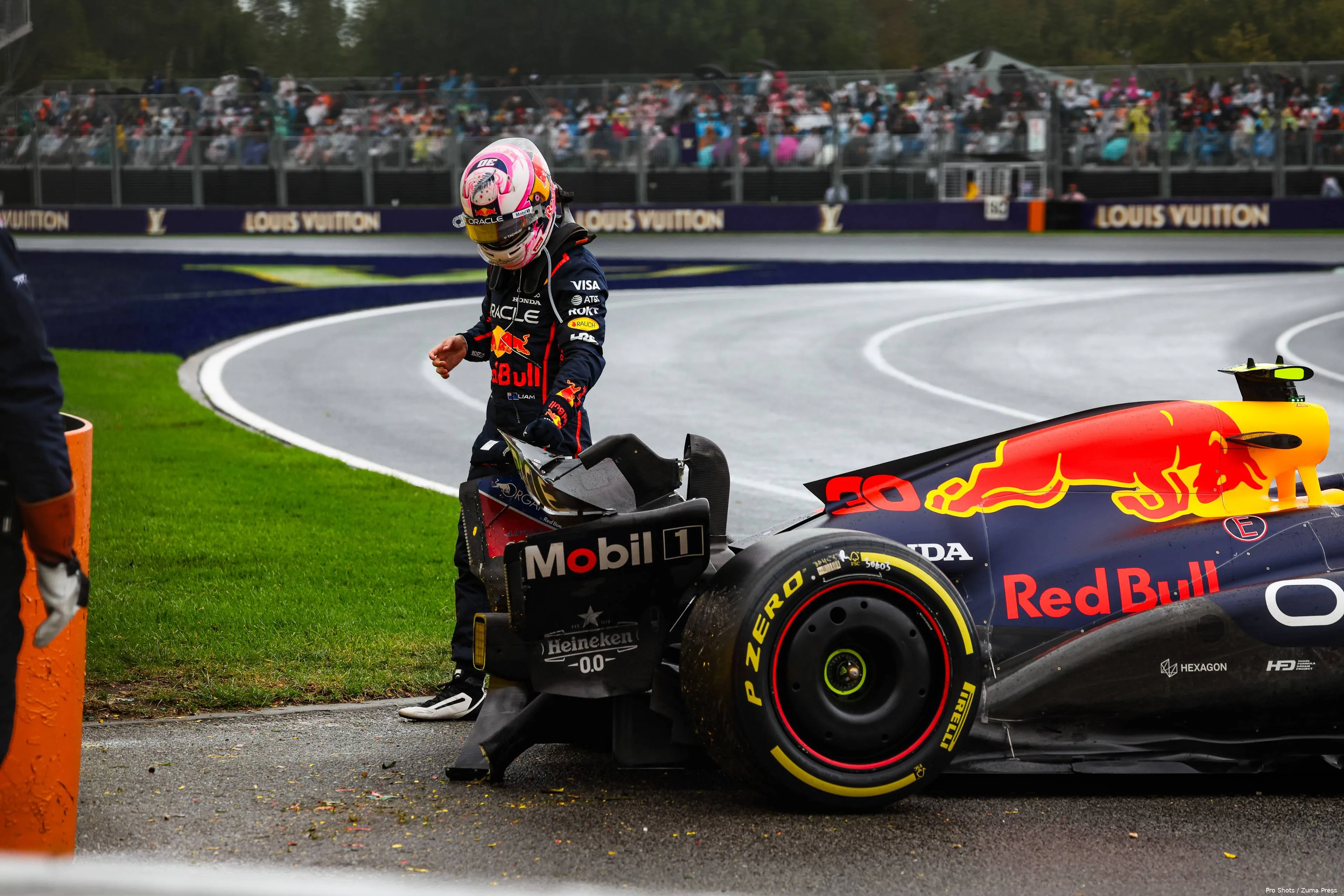 crash lawson australie