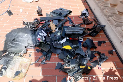 crash brokkenpiloten sergio perez monaco red bull racing rb20 17