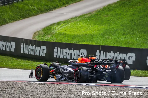 crash max verstappen lando norris oostenrijk 2024 2