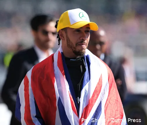 lewis hamilton silverstone 2024 vlag uk