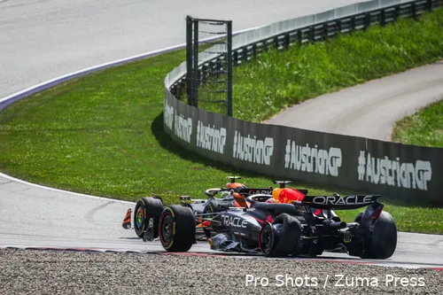 max verstappen lando norris oostenrijk 2024 crash
