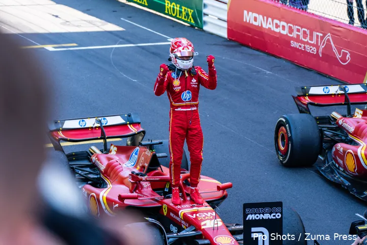 charles leclerc ferrari monaco win 2024