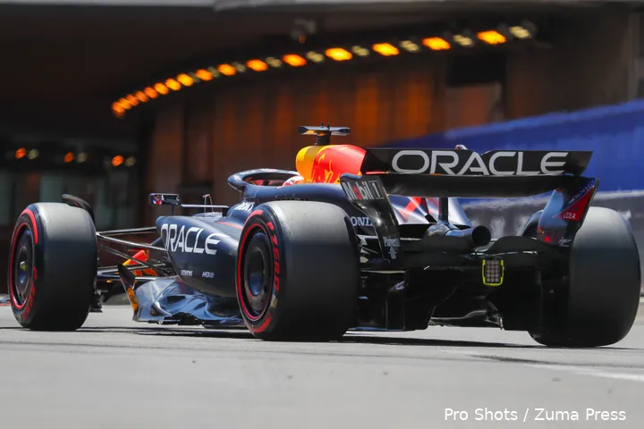 max verstappen rb20 monaco red bull racing