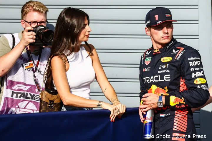 max verstappen kelly piquet 2023 italie