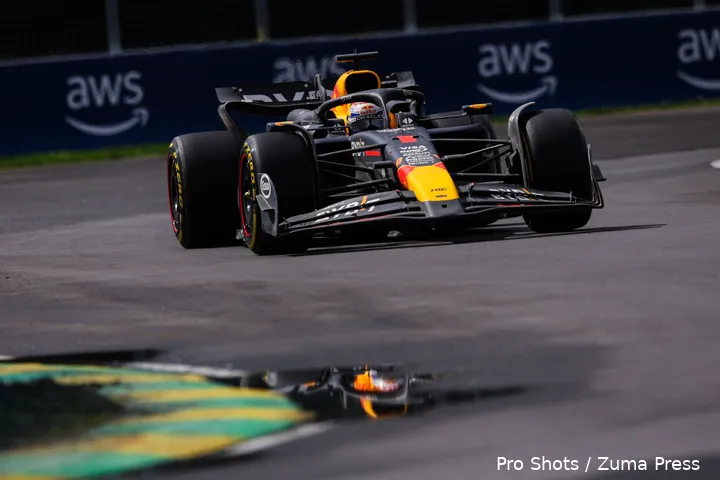 Verstappen pakte in Montréal de zege na het lastige weekend in Monaco. (Foto: ProShots/Zuma Press).