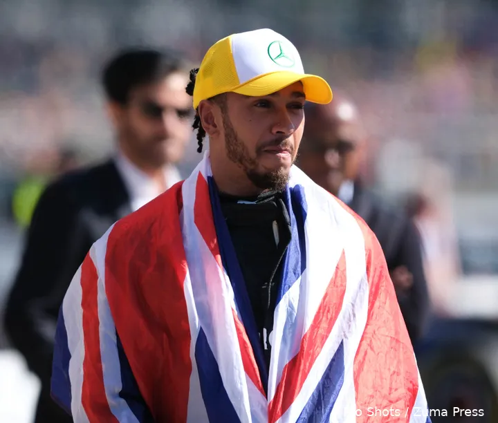 lewis hamilton silverstone 2024 vlag uk