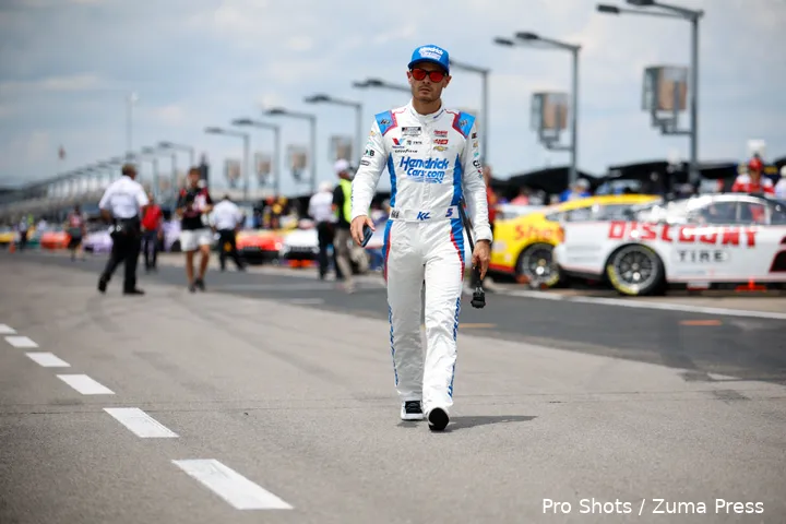 Kyle Larson beweert een betere coureur te zijn dan Max Verstappen.