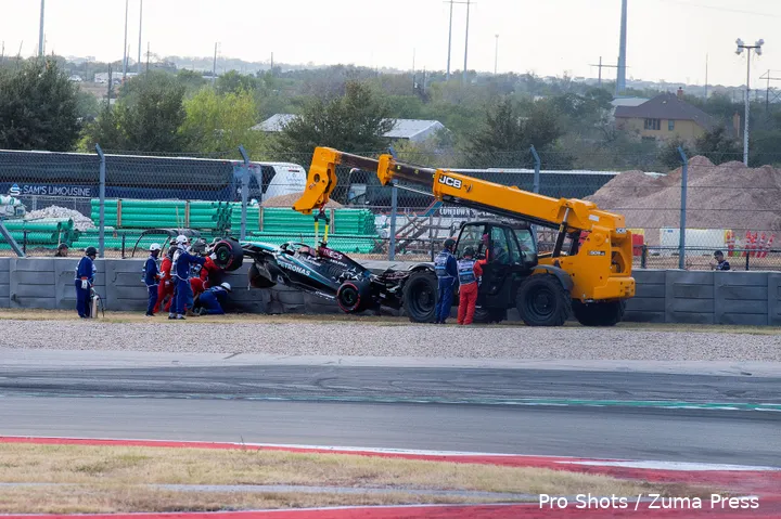 crash george russell cota usa vs 1