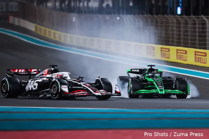 kevin magnussen valtteri bottas abu dhabi 2024