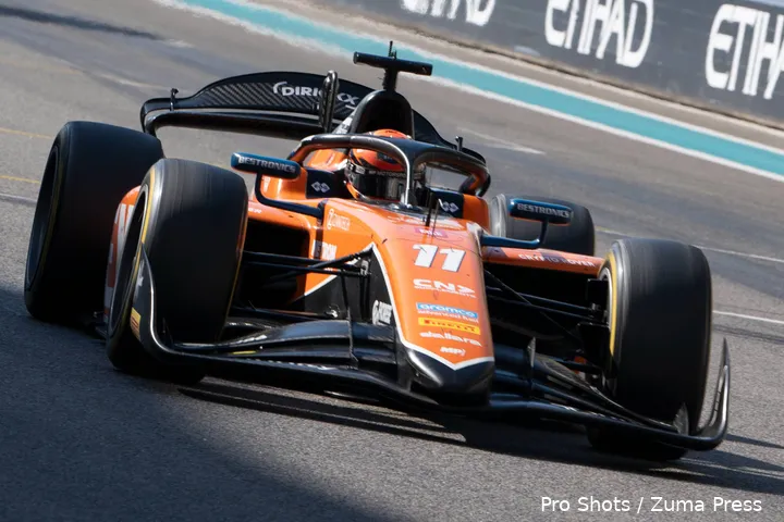 richard verschoor formule2 2024 abudhabi mp motorsport