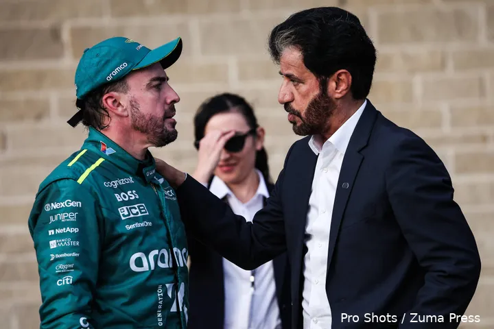 fernando alonso mohammed ben sulayem texas fia 2024
