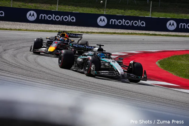 max verstappen george russell spanje controverse 2025 1