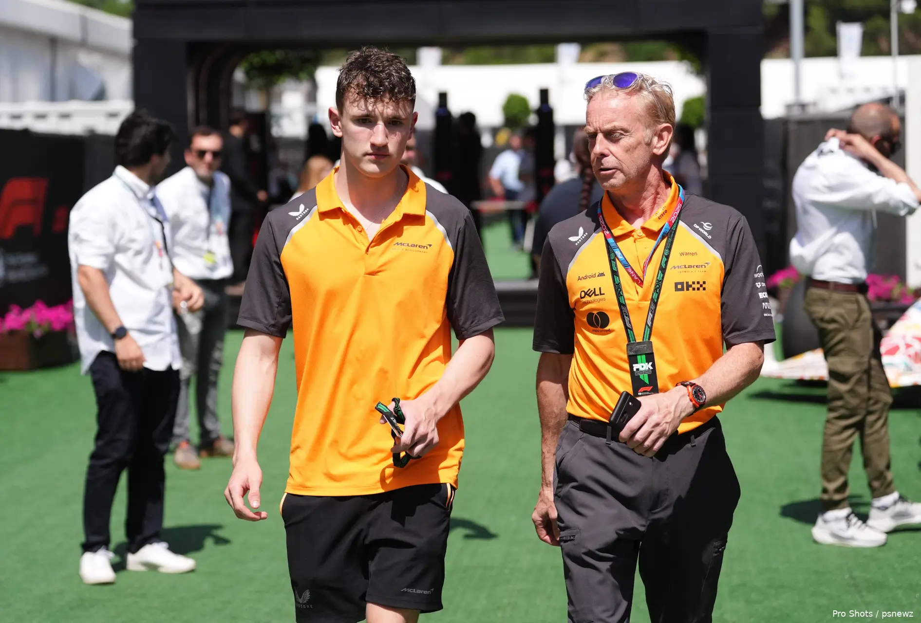 alex dunne mclaren oostenrijk f1 2
