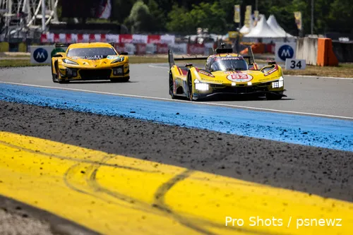 kubica le mans ferrari 2025