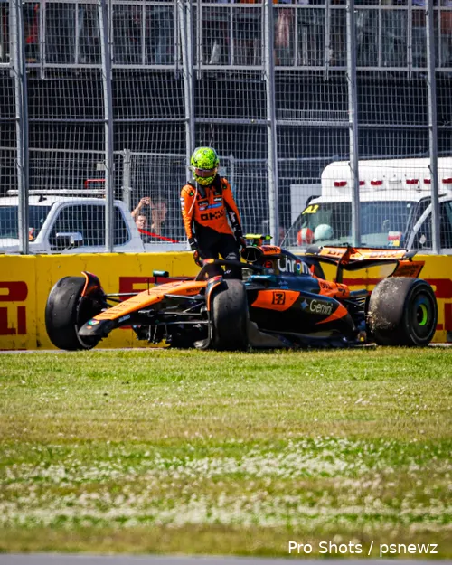 lando norris canada crash 2025 12