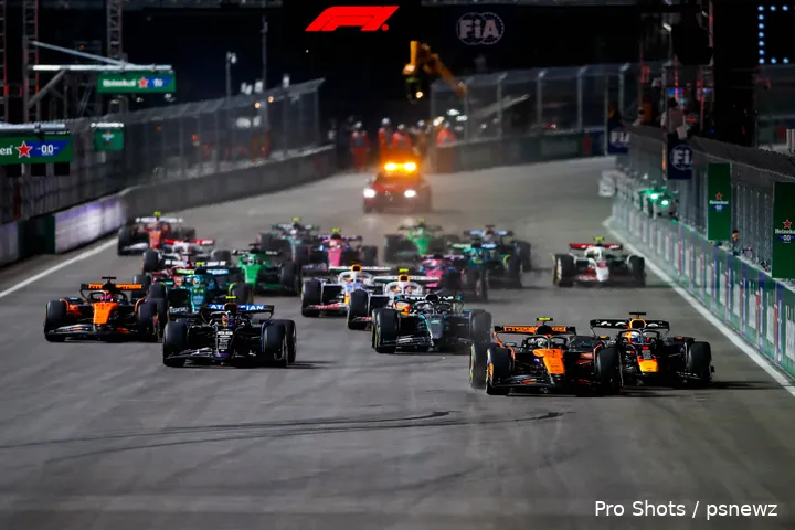 start-las-vegas-lando-norris-max-verstappen