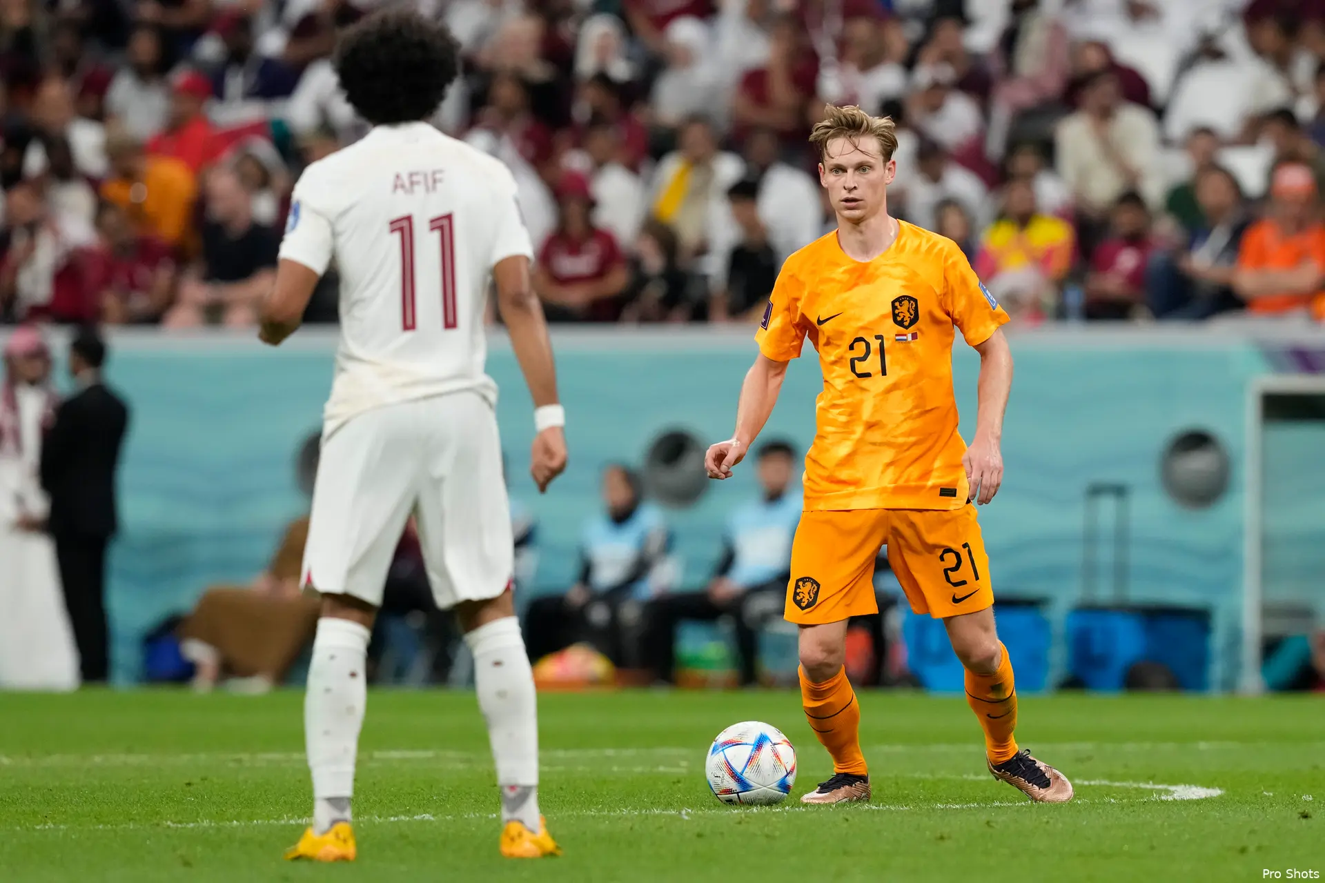 frenkie de jong qatar wk 22