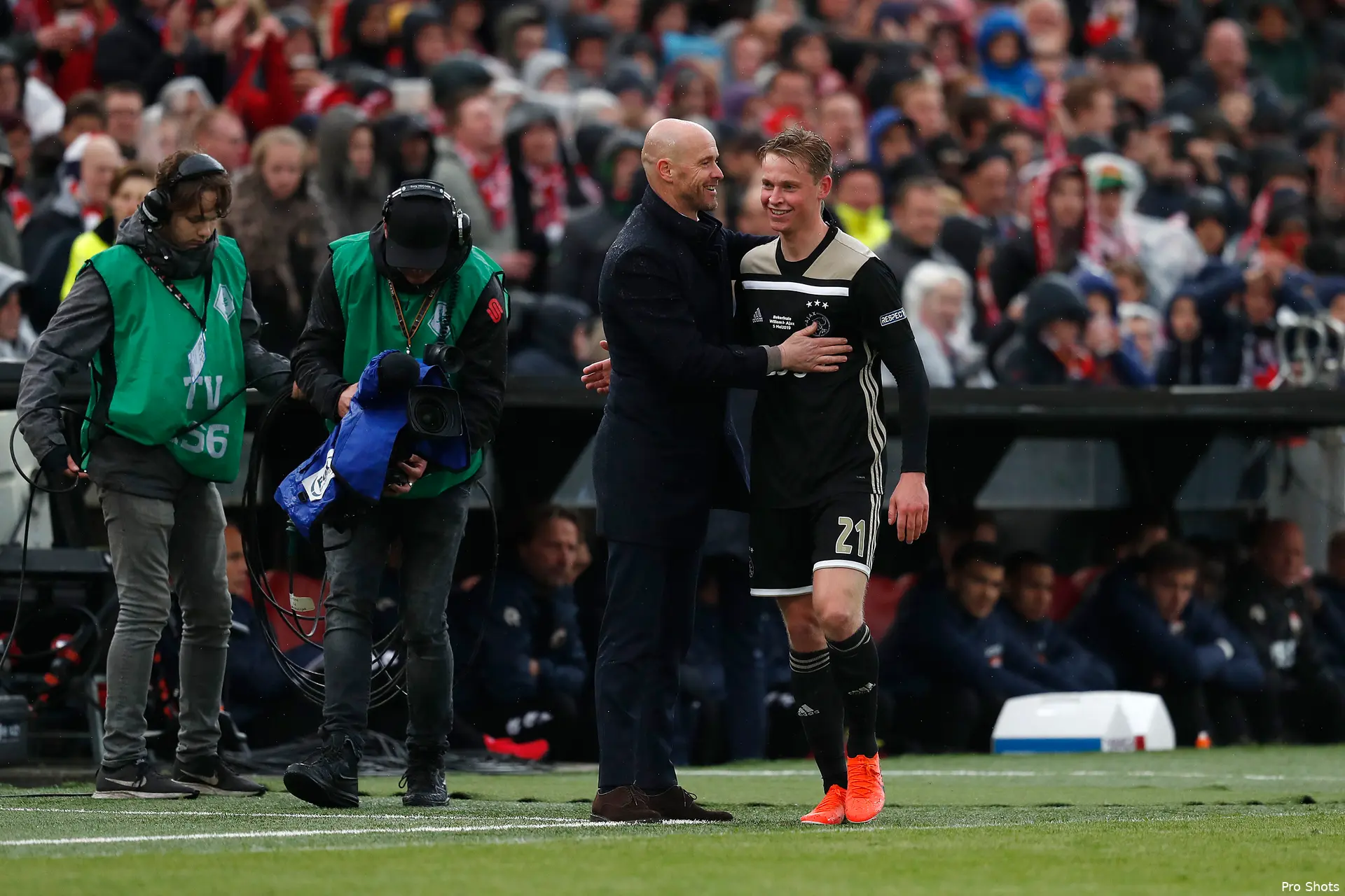ten hag frenkie ajax 2019