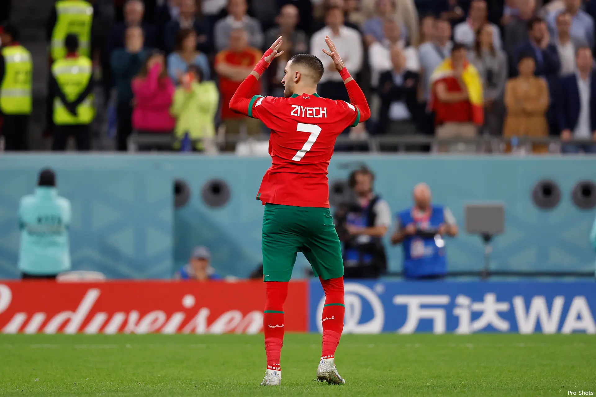 ziyech marokko spanje wk 22