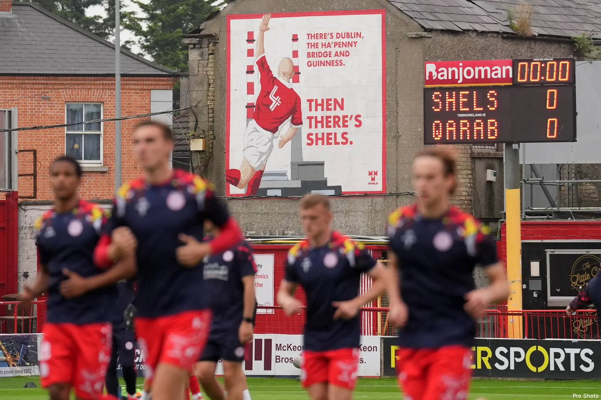 Ajax Showtime Shelbourne FC Guinness