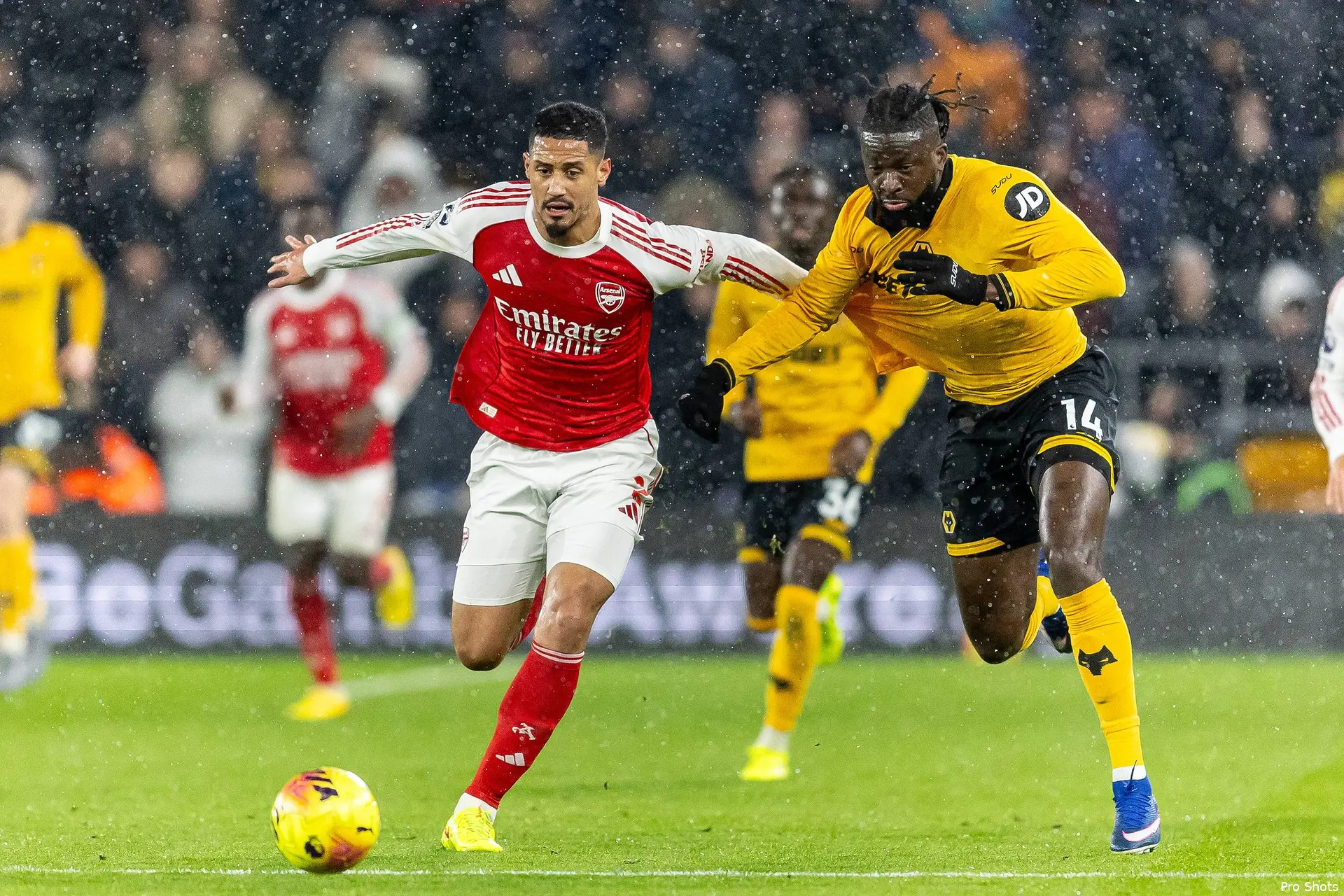 Ajax Showtime William Saliba Tolu Arokodare Arsenal Wolves