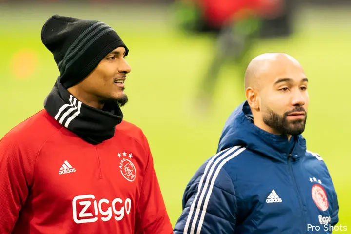 Sean Klaiber speelde eerder samen met Sébastien Haller bij Ajax.