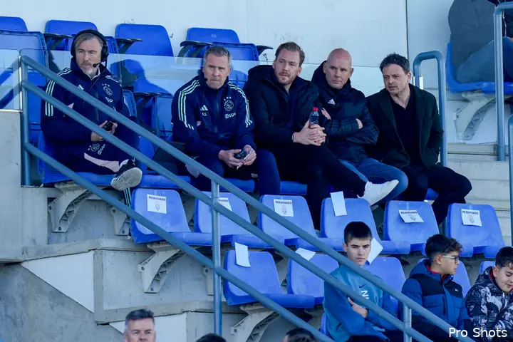 Richard Witschge en Anton Scheutjens waren vorig seizoen nog actief binnen de technische staf van Ajax.