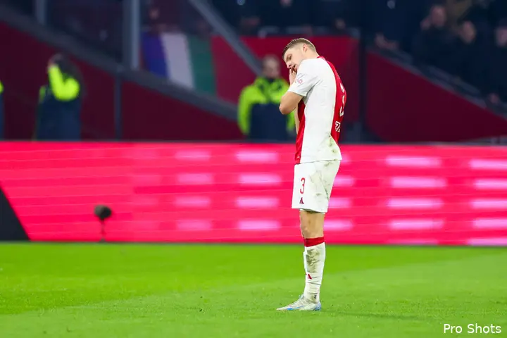 Anton Gaaei was in de 25ste minuut goed voor de 1-1, maar dat bracht Ajax uiteindelijk niet verder dan een 2-2 gelijkspel tegen FC Utrecht.
