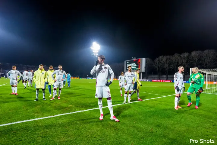 Ajax kwam tegen Rigas FS (1-0 nederlaag) matig voor de dag, zo zag ook Gertjan Verbeek.