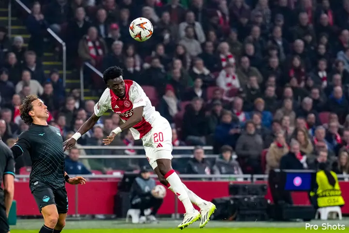 Bertrand Traoré was de enige speler in de laatste drie Europese wedstrijden die een doelpunt wist te maken voor Ajax