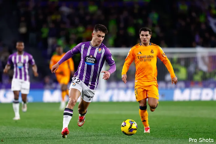 Lucas Rosa speelde recent met Real Valladolid nog tegen FC Barcelona en ook tegen Real Madrid.