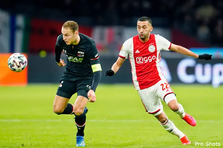 Teun Koopmeiners nam het in het verleden als speler van AZ regelmatig op tegen Ajax.