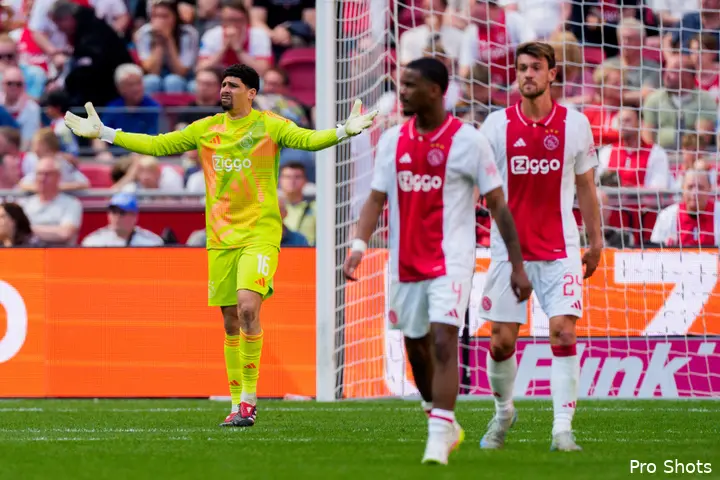 Matheus oogt ontroostbaar na zijn kapitale fouten tegen Sparta Rotterdam.