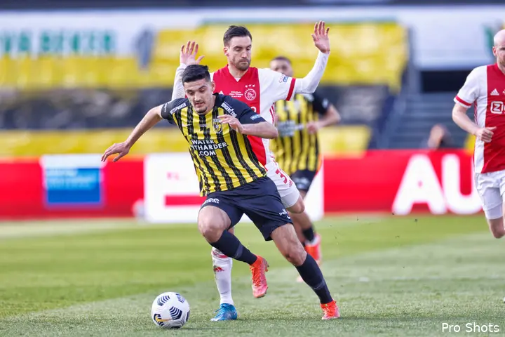 In het seizoen 2020/2021 speelde Armando Broja met Vitesse nog de bekerfinale tegen Ajax.