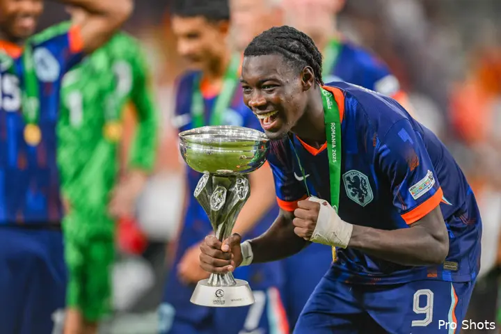 Konadu werd met Oranje onder 19 jaar Europees kampioen.
