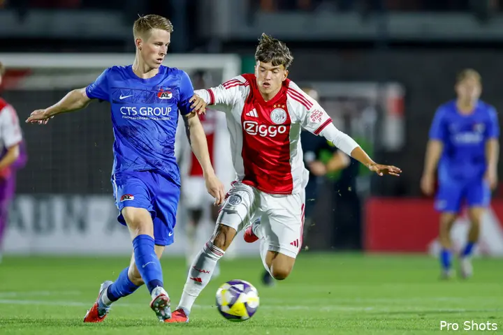 Damian van der vaart Jong Ajax Jong AZ