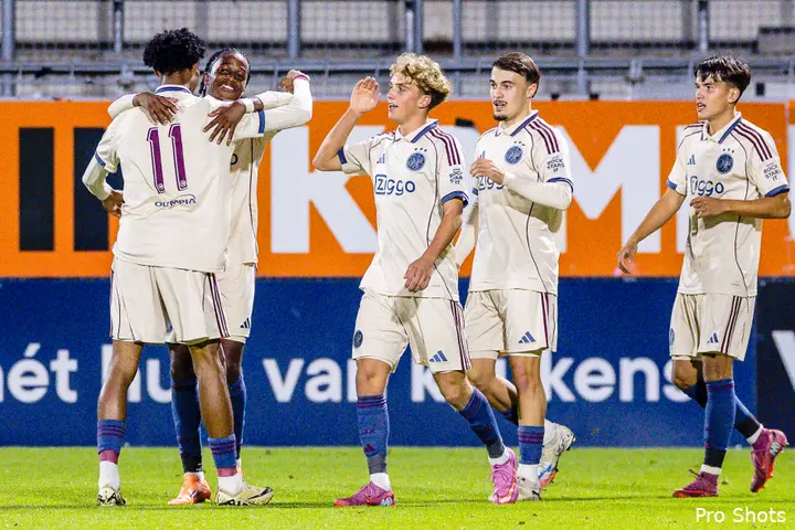 Kayden Wolff Don O'Niel Thijmen Romers Ethan Butera Damian van der Vaart Jong Ajax RKC Waalwijk